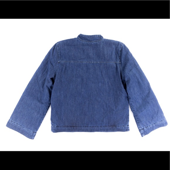 Madewell reversible sherpa Jean Jacket sz sm / Med - Picture 8 of 8